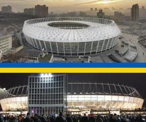 Puzzle Olimpiysky εθνικό αθλητικό κέντρο (69.055), Κίεβο - Ουκρανία